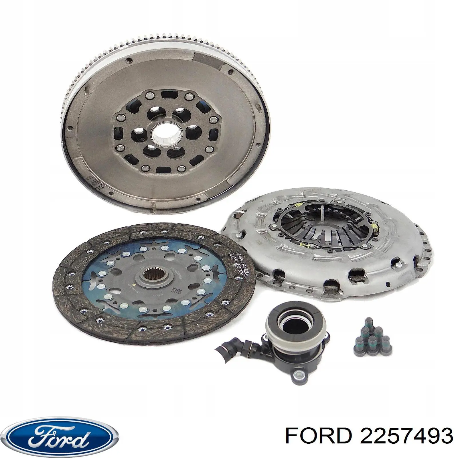 Комплект зчеплення (3 частини) Ford 2257493 ціна, від 508.43 USD