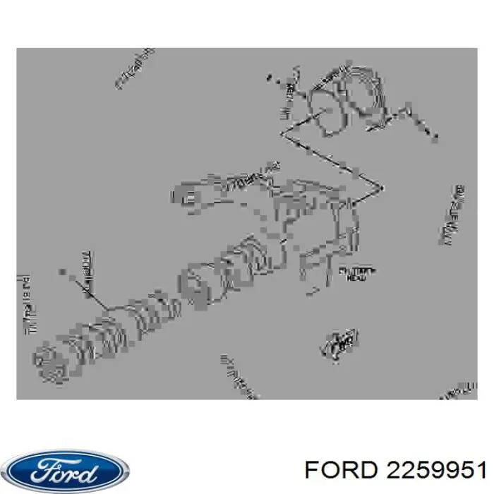 2259951 Ford Горловина бачка омивача
