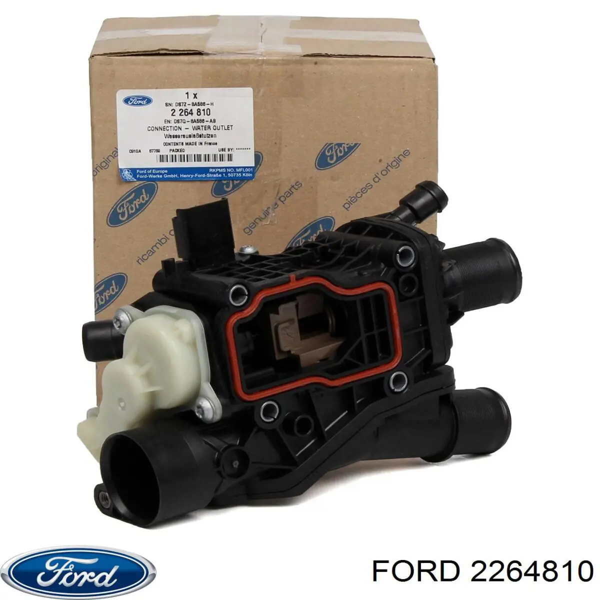 Купити DS7Q8A586AB Ford Корпус термостата