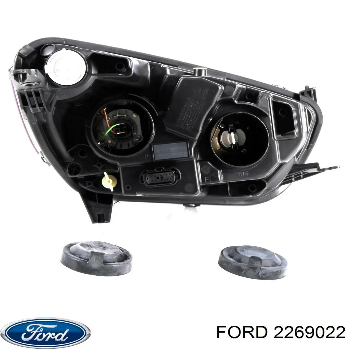 2269022 Ford Фара дальнього світла в зборі