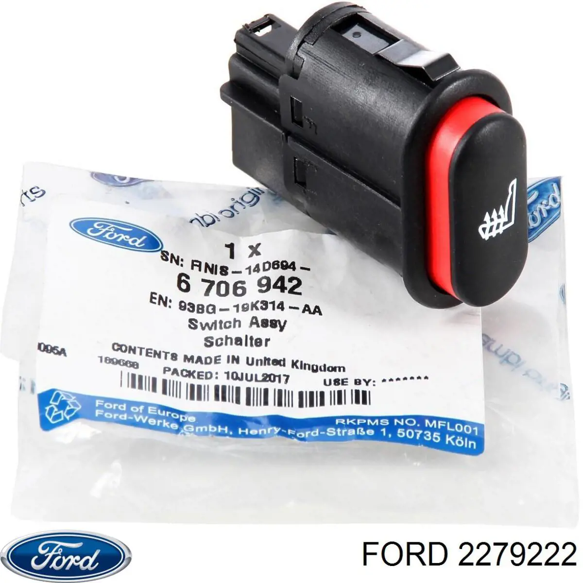 Масляний фільтр двигуна Ford 2279222 ціна, від 12.46 USD