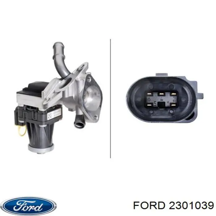 Купити 2301039 Ford Прилади управління системи рециркуляції