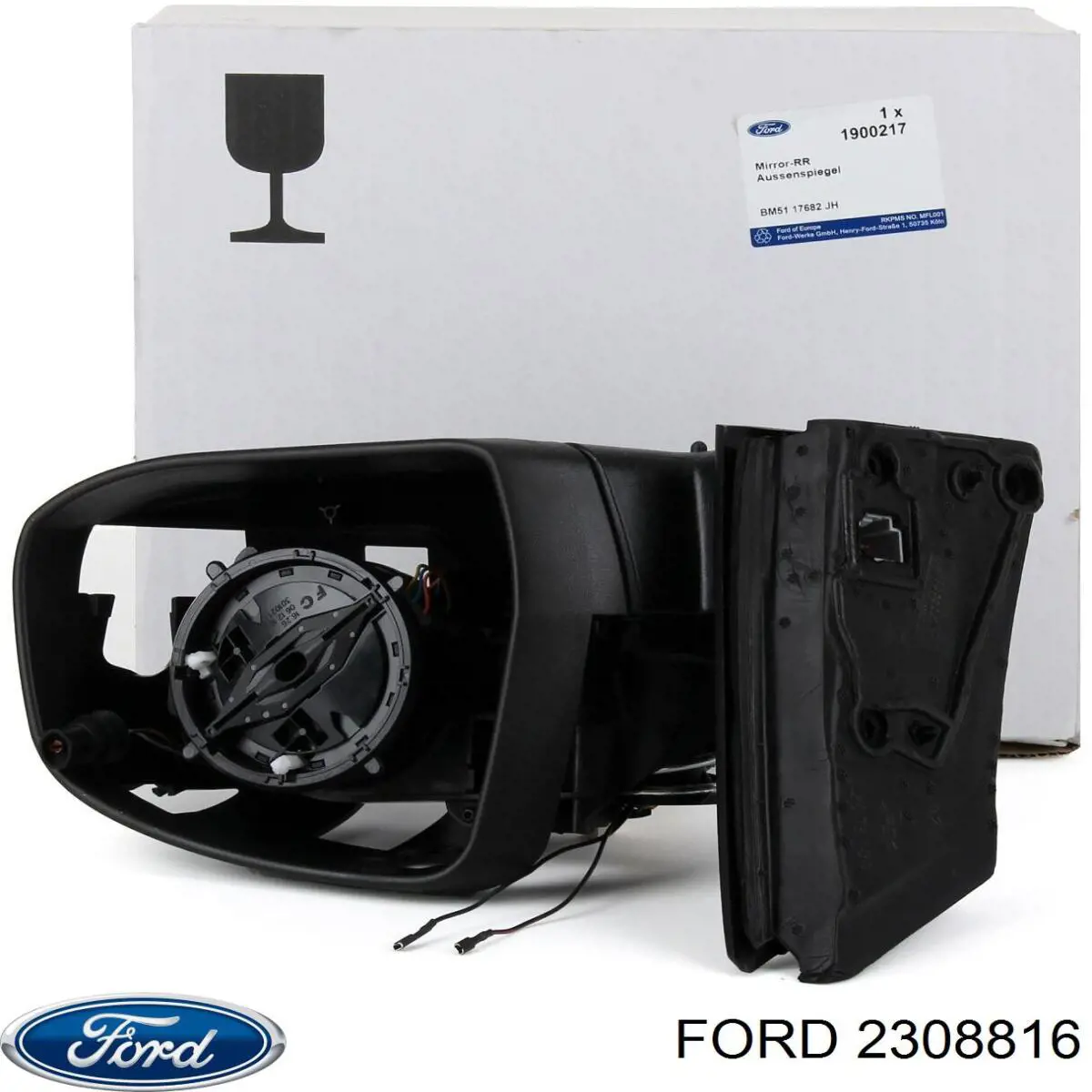 Купити 1769779 Ford Бічне дзеркало заднього виду ліве