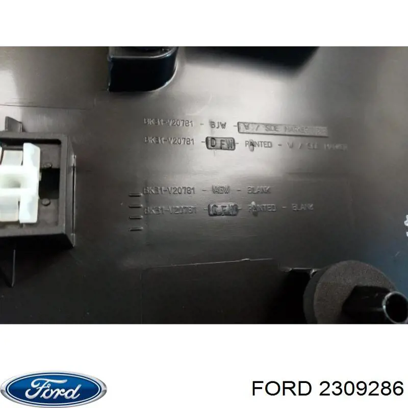 Молдинг передньої лівої двері BK31V20781AG5YZ9 Ford