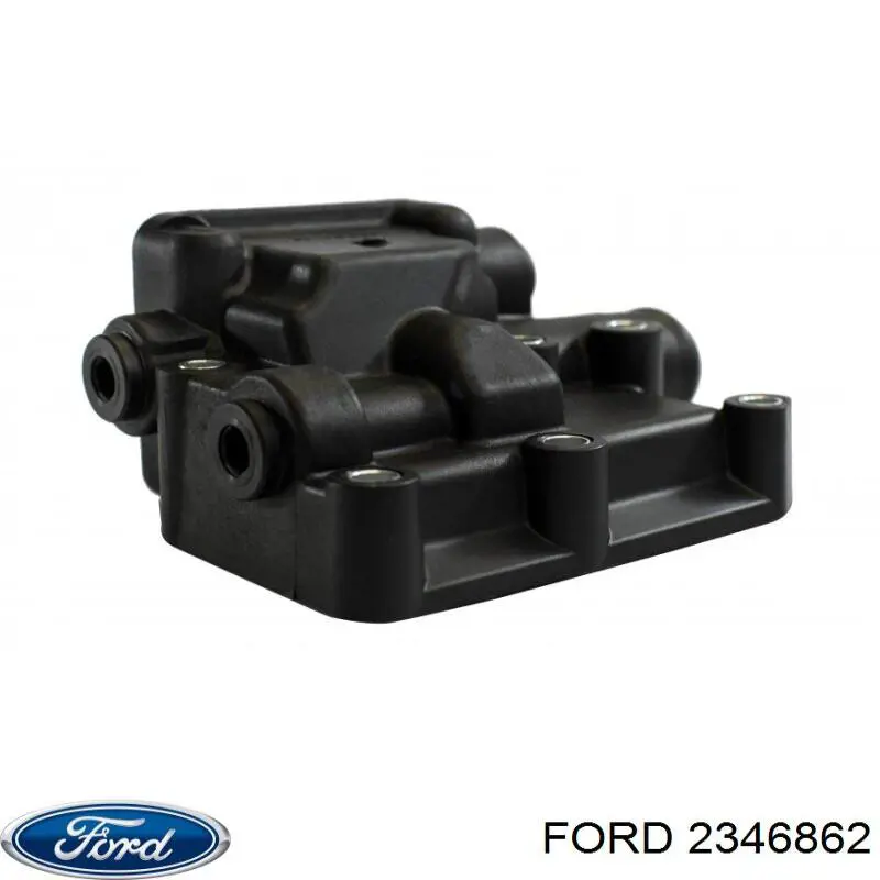 2346862 Ford Заглушка бампера буксирувального гака, передня