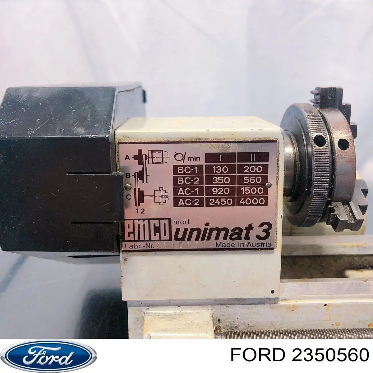 BK217A543CD Ford 