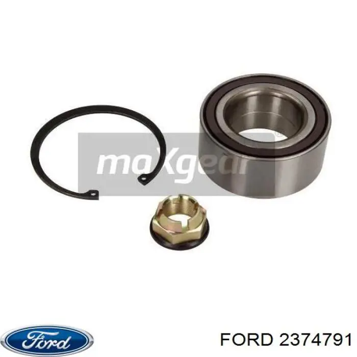 Комплект підшипник маточини передньої Ford 2374791 ціна, від 26.24 USD
