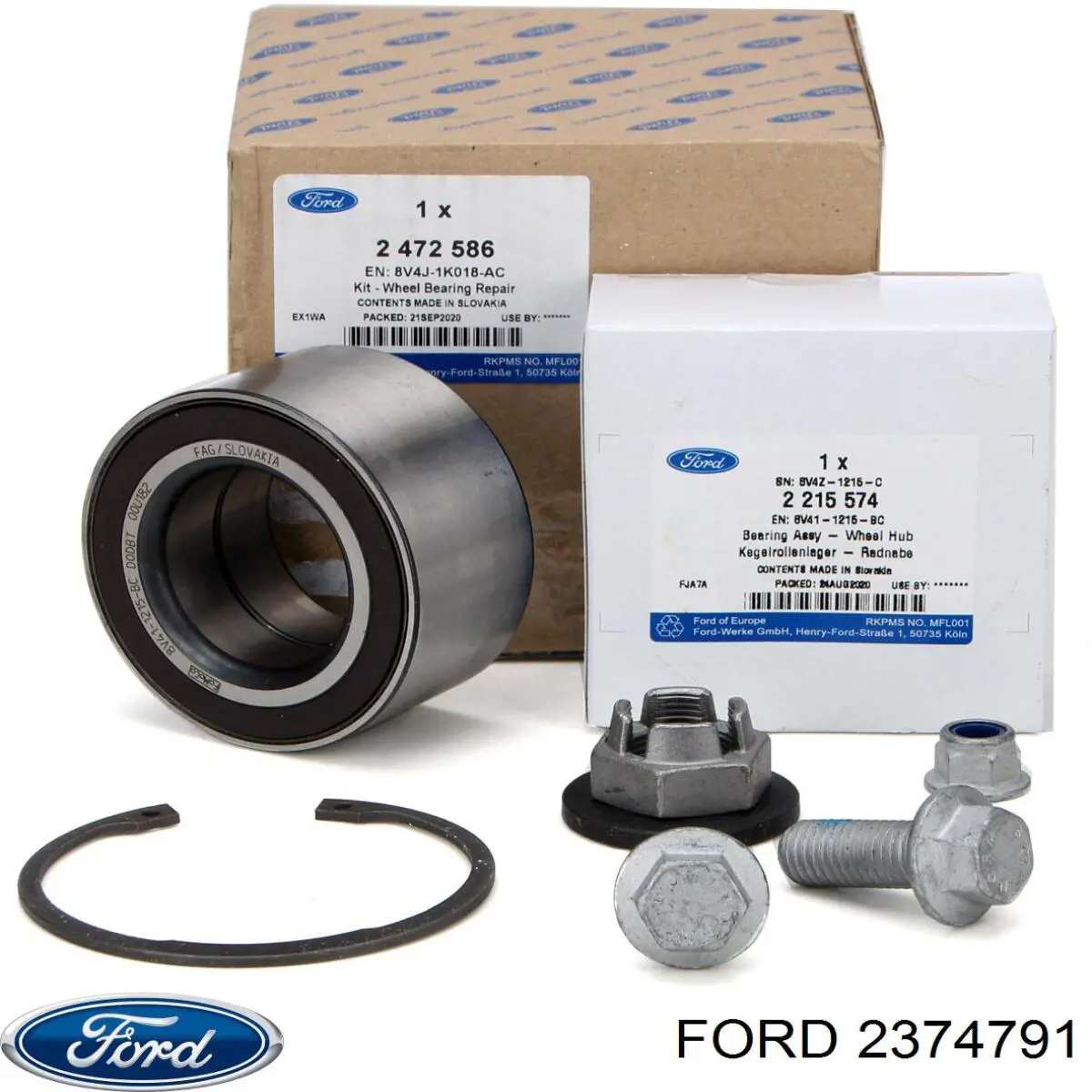 Купити 2374791 Ford Підшипник ступиці передньої