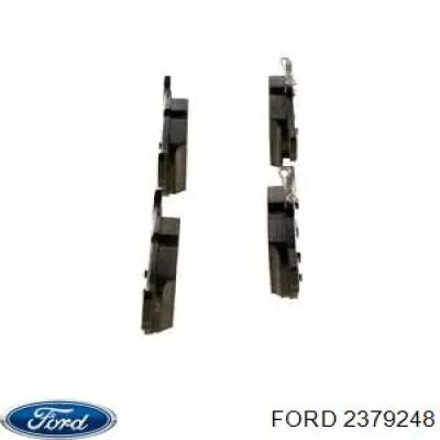 2379248 Ford Колодки гальмівні задні, дискові