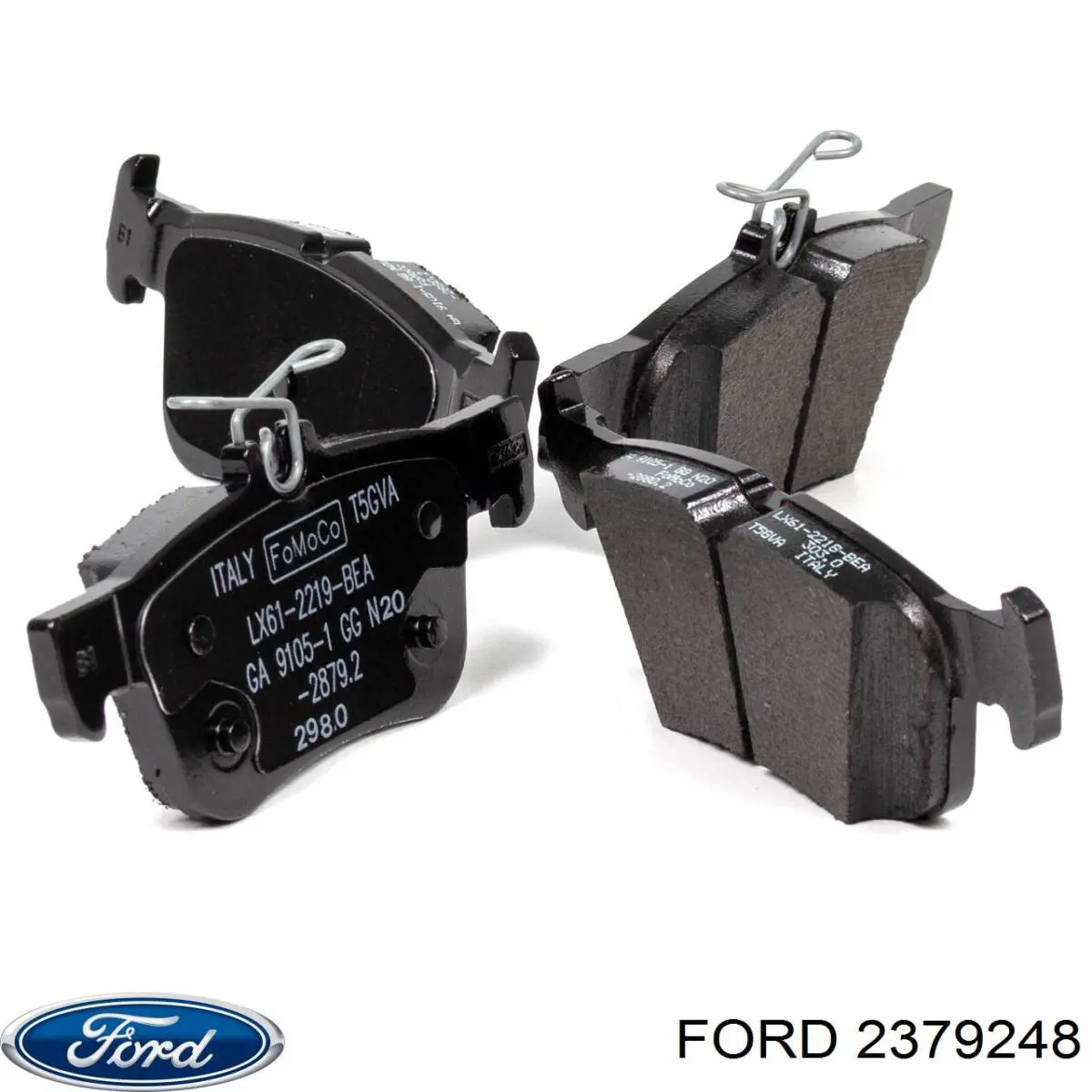Купити 2379248 Ford Задні колодки