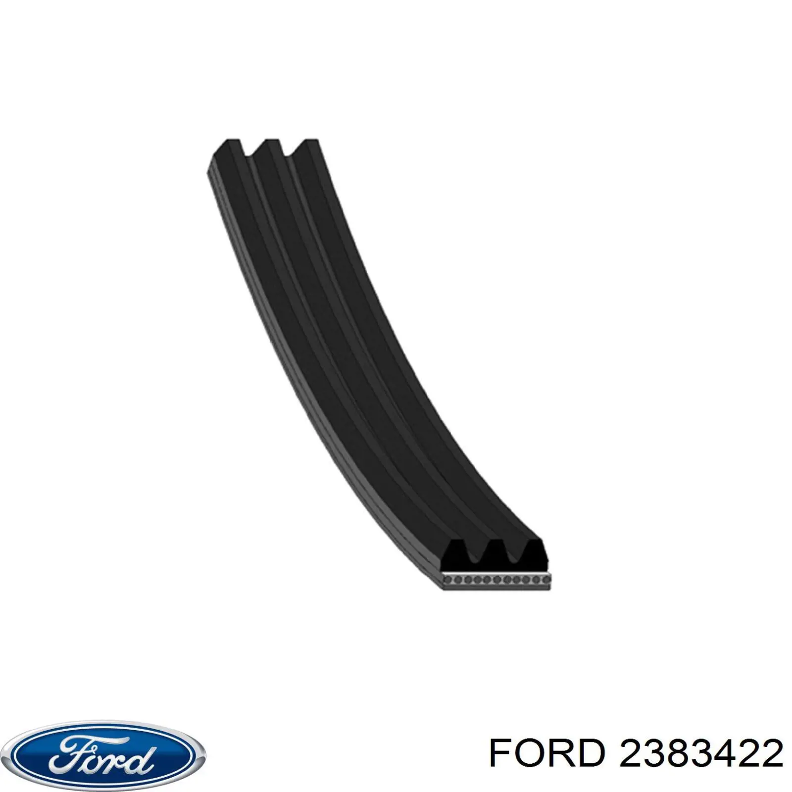 2383422 Ford Поліклиновий ремінь