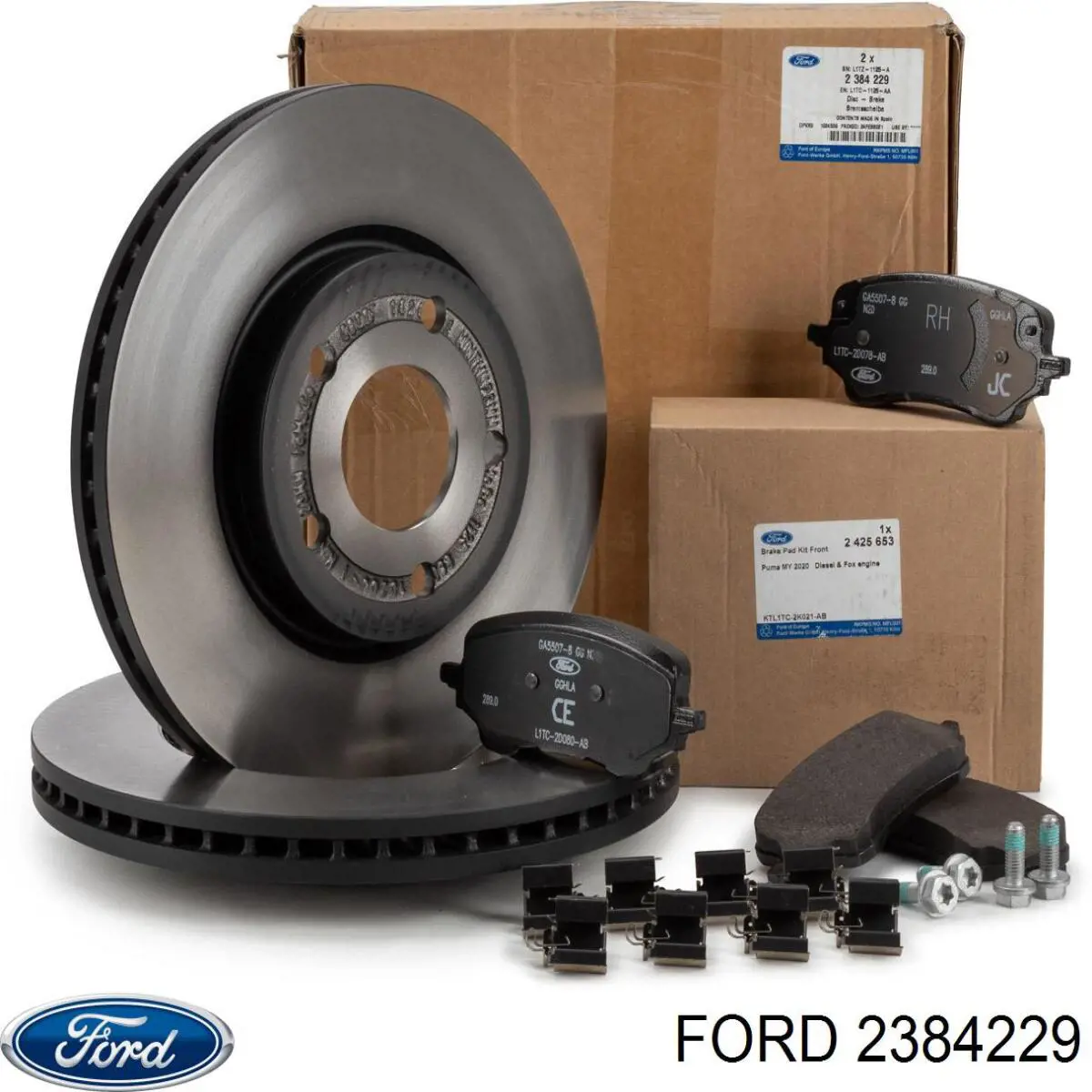 2384229 Ford Гальмо дискове переднє