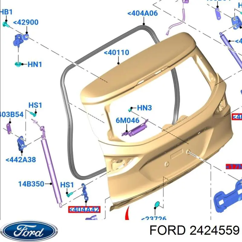 2424559 Ford 