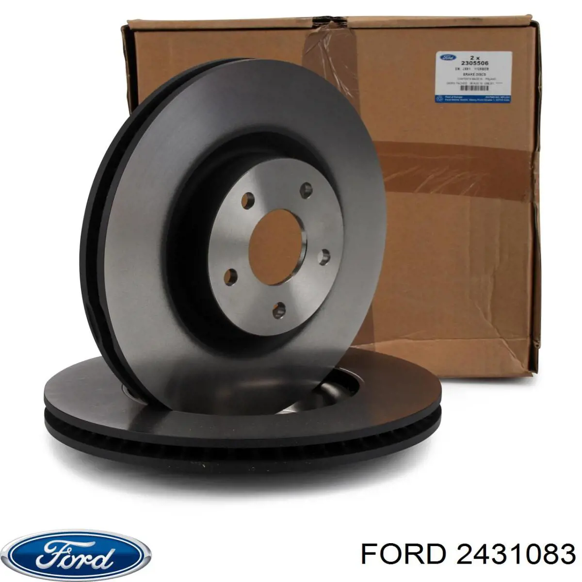 Купити 2431083 Ford Ротор гальмівний