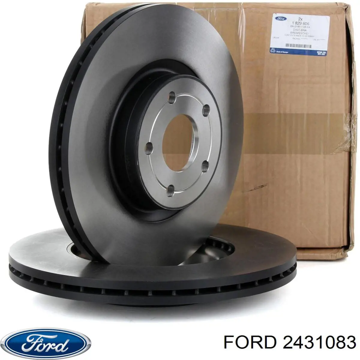 Гальмівні диски передні 2431083 Ford