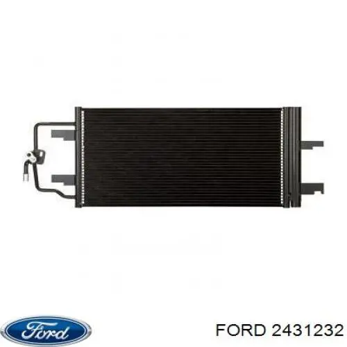 2431232 Ford Двері задка (двоє дверей)