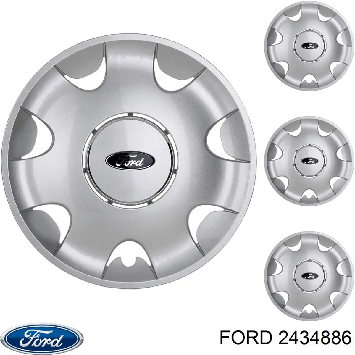 Купити 2434886 Ford Колісні гайки