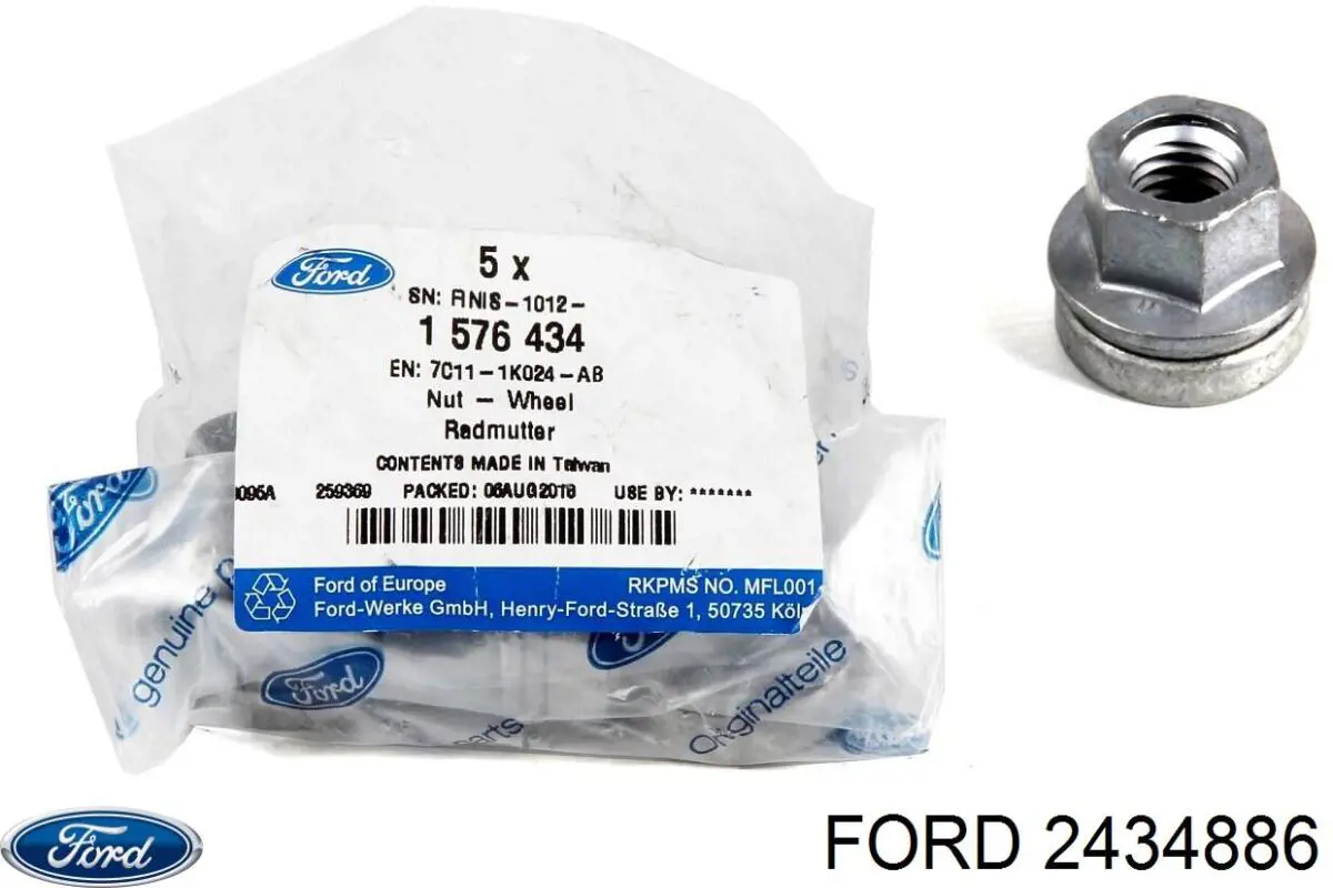Колісні гайки ACPA1012DXA Ford