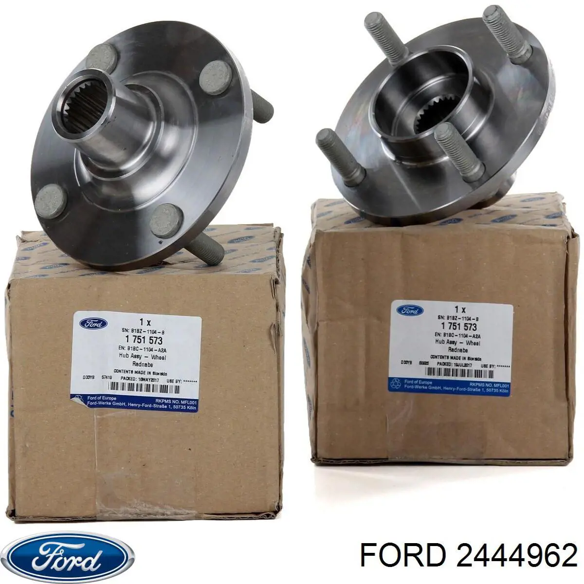 2444962 Ford Маточина (передня)