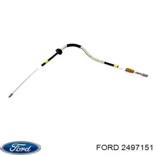 Купити 2497151 Ford Трос ручного гальма передній