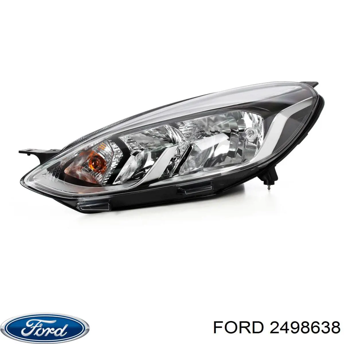 2498638 Ford Фара дальнього світла в зборі