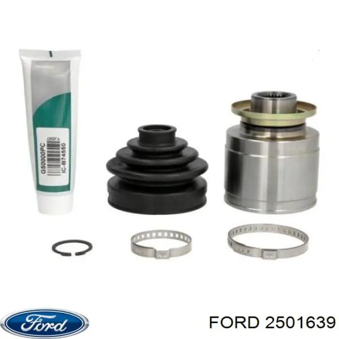 Шланг розширювального бачка, нижній 2501639 Ford