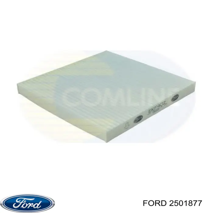 2501877 Ford Лівий кронштейн переднього бампера