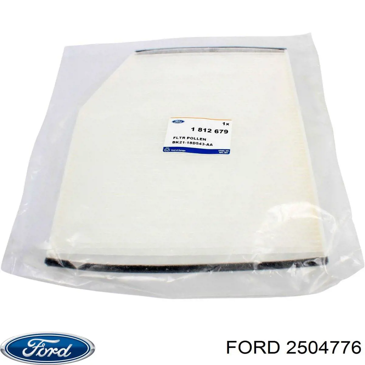 Фільтр салону 2504776 Ford