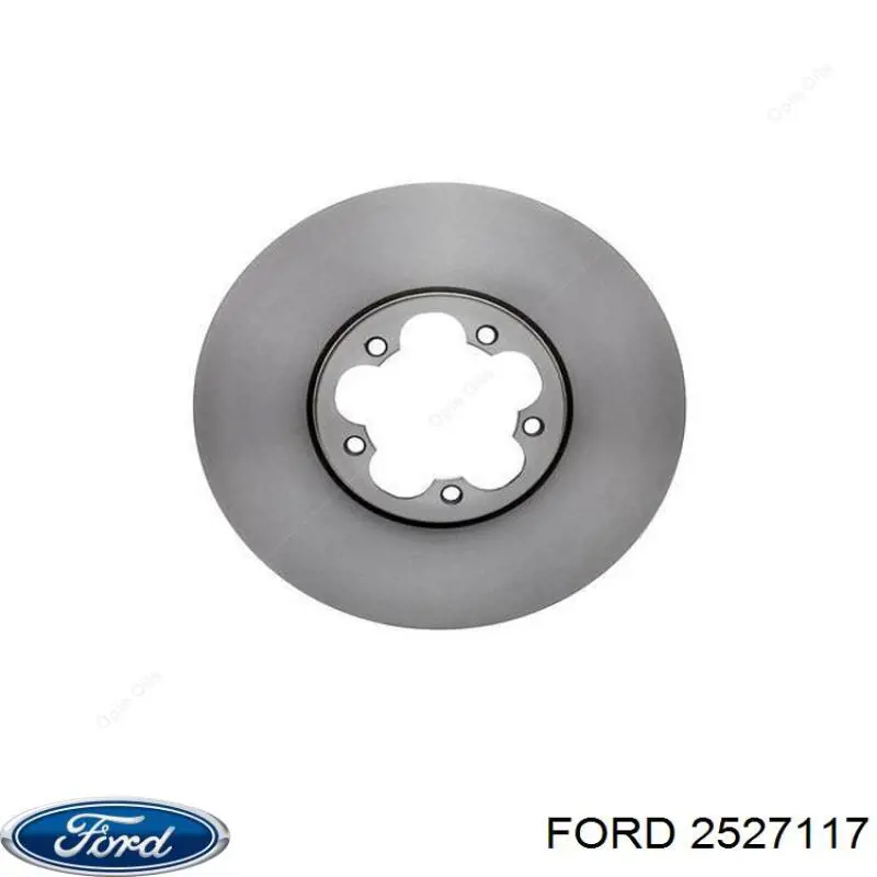 Диск переднього гальма Ford 2527117 ціна, від 69.33 USD