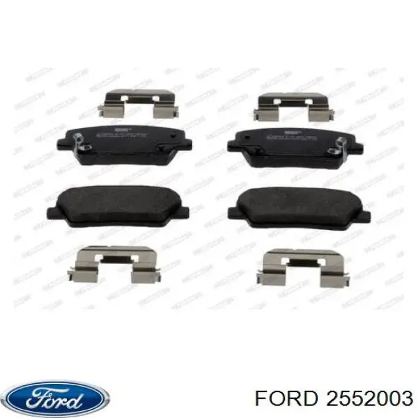 Скло лобове 2552003 Ford