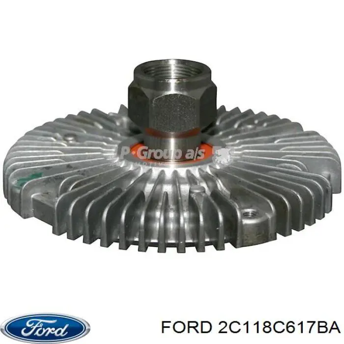 Купити 2C118C617BA Ford Муфта вязкостная системи охолодження