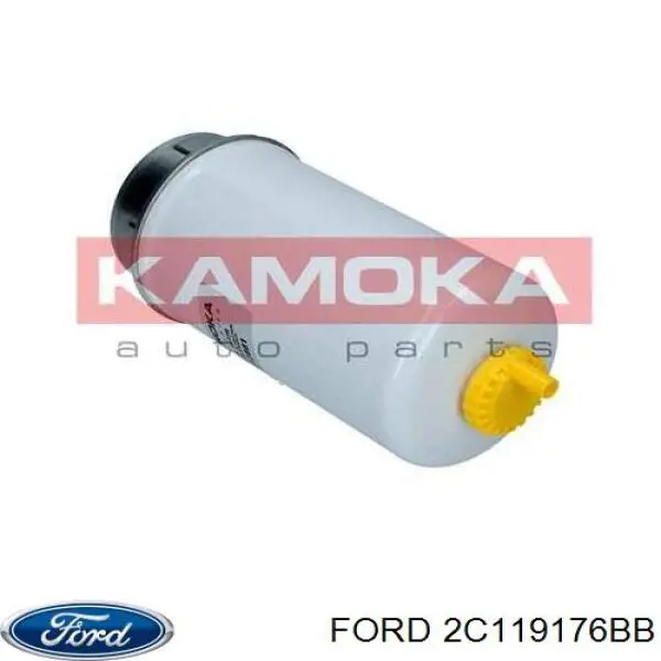 Паливний фільтр 2C119176BB Ford