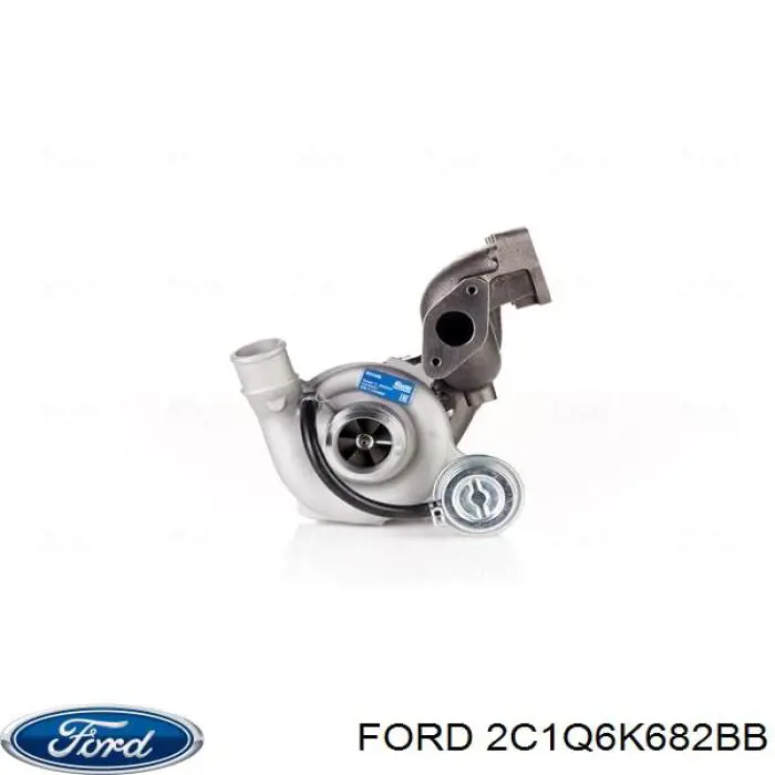 Турбіна Ford 2C1Q6K682BB ціна, від 281.39 USD