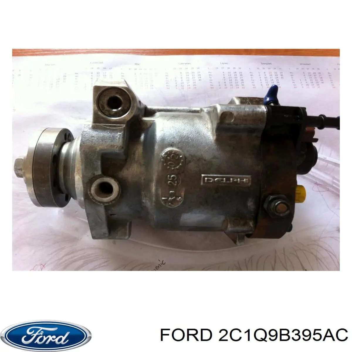 2C1Q9B395AC Ford Насос паливний високого тиску (ПНВТ)