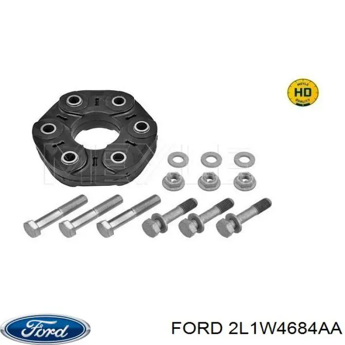 Купити 2L1W4684AA Ford Муфта кардана еластична, передня