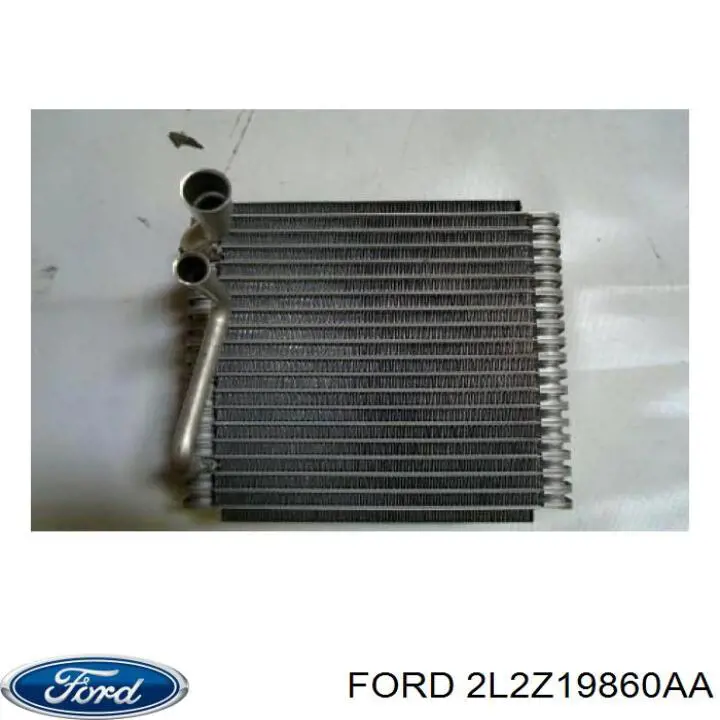 2L2Z19860AA Ford радіатор кондиціонера салонний, випарник