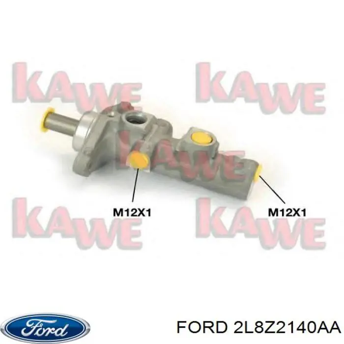 Циліндр гальмівний, головний на Ford Escape  