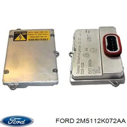 Блок розпалювання, ксенон 2M5112K072AA Ford