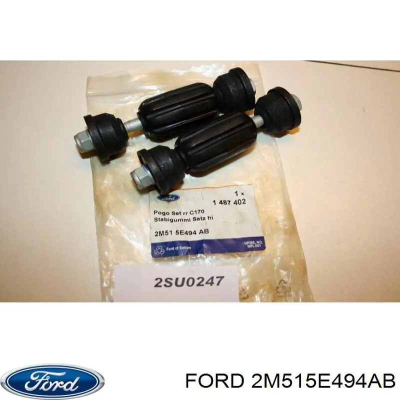 Стійка стабілізатора заднього 2M515E494AB Ford