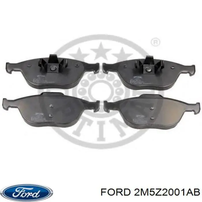 Купити 2M5Z2001AB Ford Колодки гальмівні передні, дискові