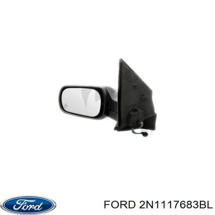 1208270 Ford Дзеркало заднього виду, ліве