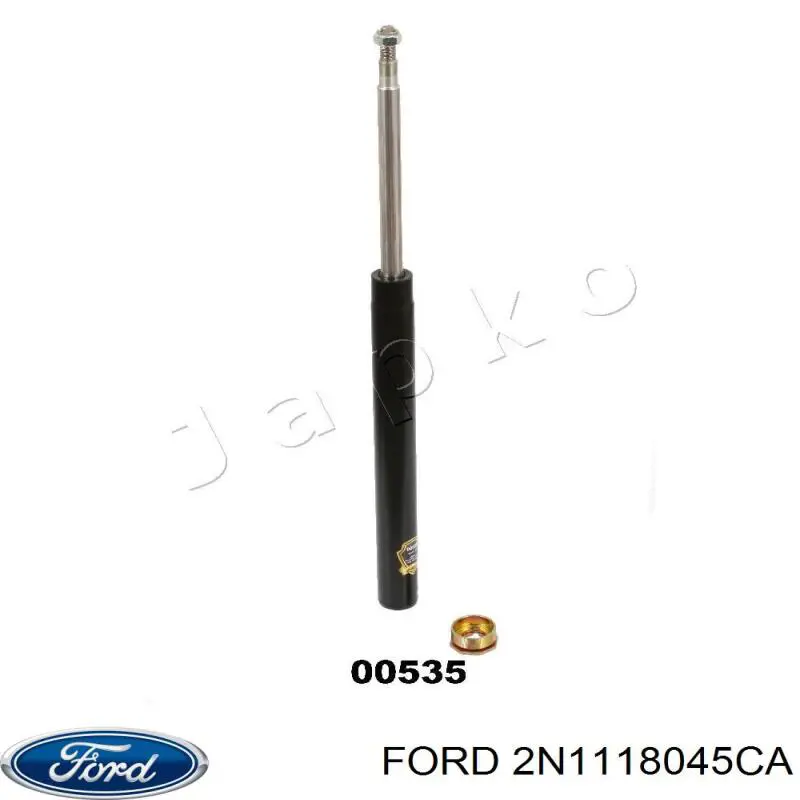 Амортизатор передній, правий 2N1118045CA Ford