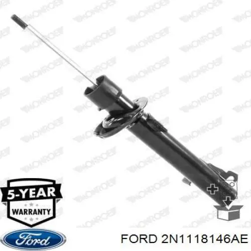 Стойка амортизатора передняя Ford 2N1118146AE ціна, від 74.41 USD