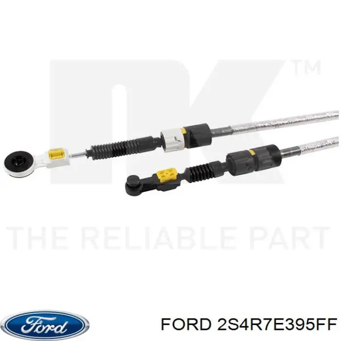 2S4R7E395FF Ford Трос коробки передач