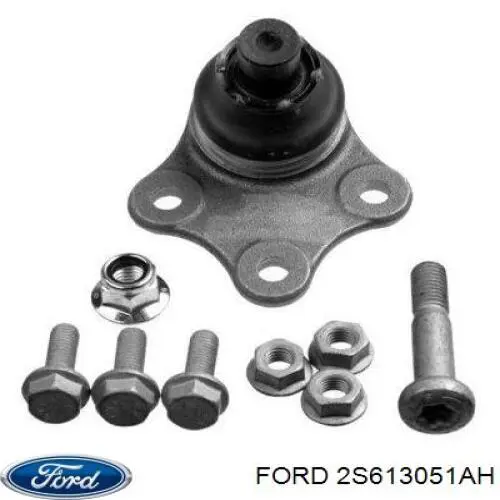 Купити 2S613051AH Ford Лівий важіль передній нижній підвіски