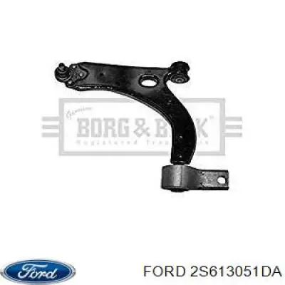 Купити 2S613051DA Ford Лівий важіль передній нижній підвіски