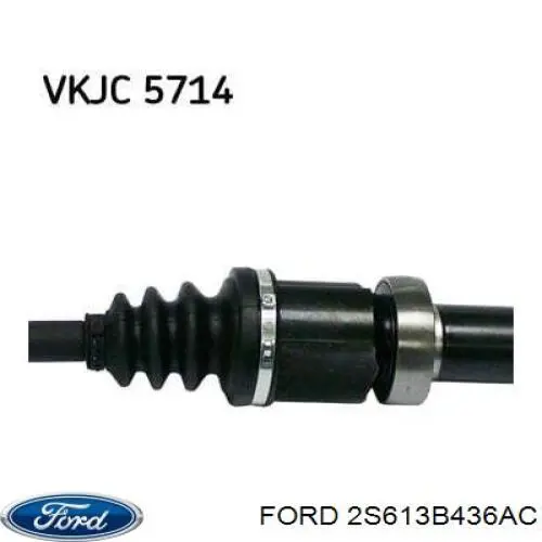 1142790 Ford Привід передній правий