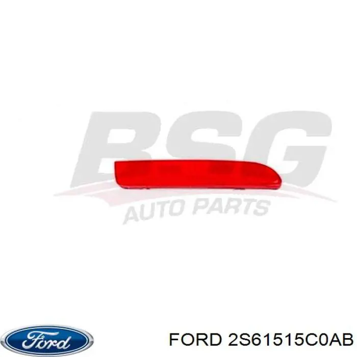 2S61515C0AB Ford Лівий катафот бампера