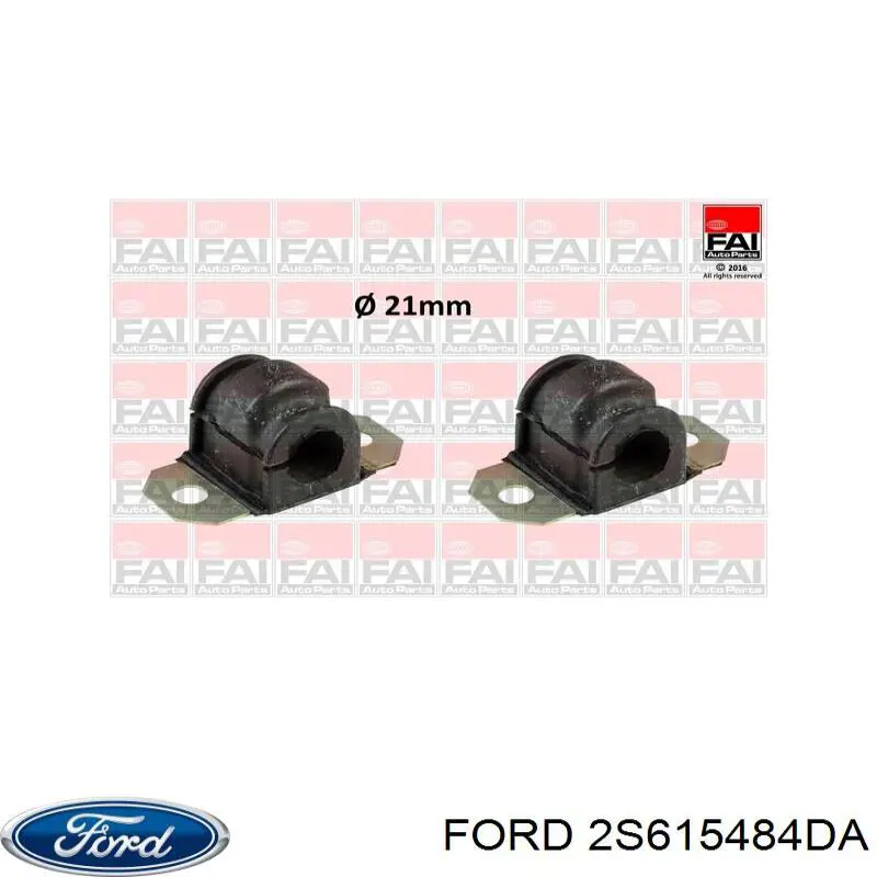Подушка стабілізатора Ford 2S615484DA ціна, від 4.26 USD