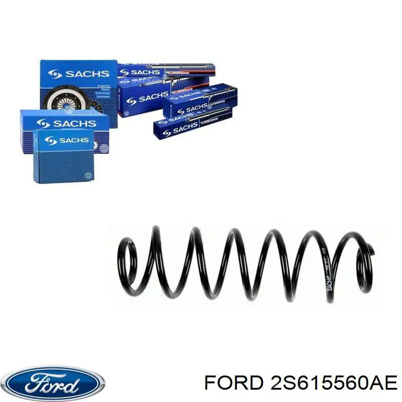 Купити 2S615560AE Ford Задні пружини
